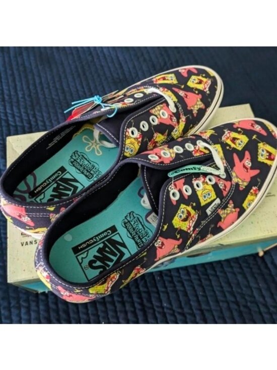 Vans Authentic Spongebob Squarepants Men 11 New Blue Yellow Logo 062026 main image 7